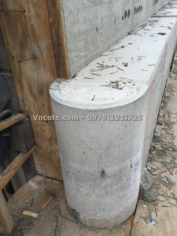 Tạo vát cho bó vỉa