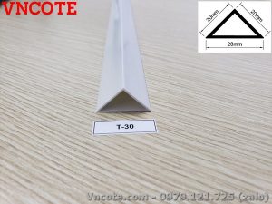 Hình ảnh nẹp vát góc T30