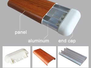 Hình ảnh thanh ốp tường chống va đập 10cm