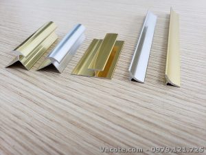 Hình ảnh sản phẩm nẹp nhôm bo góc