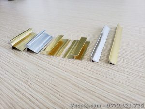Hình ảnh sản phẩm nẹp nhôm bo góc ngoài