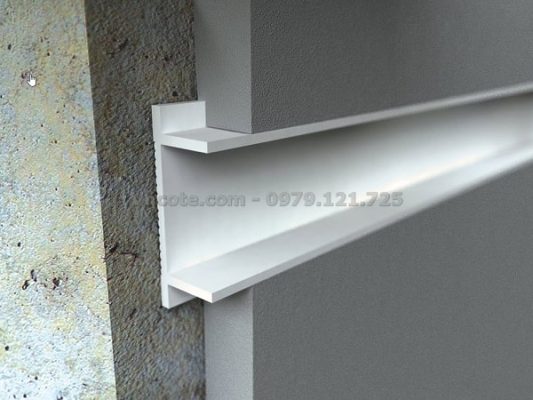 Mô phỏng ứng dụng nẹp chỉ âm tường