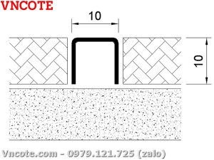 Kích thước nẹp u10 nhôm