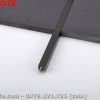 Kích thước nẹp inox chữ U12mm