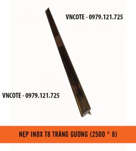 Nẹp inox T8