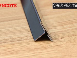 Nẹp inox màu đen xước