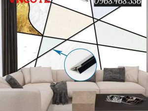 Nẹp màu đen xước