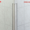 Nẹp inox chữ V10 màu trắng bóng