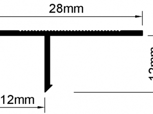 Kích thước nẹp DF12