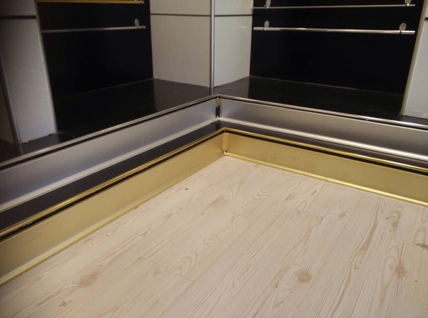 Nẹp chân tường nhôm được làm từ hợp kim nhôm cao cấp