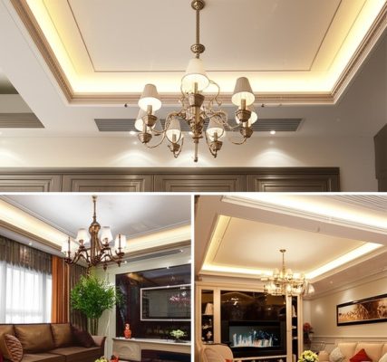 Nẹp trang trí giúp trần thạch cao nổi bật, phân mảng rõ và che khe hở kỹ thuật.