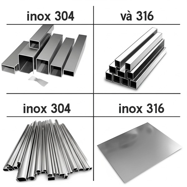 Giữa inox 304 và 316 thì loại nào cao cấp hơn?