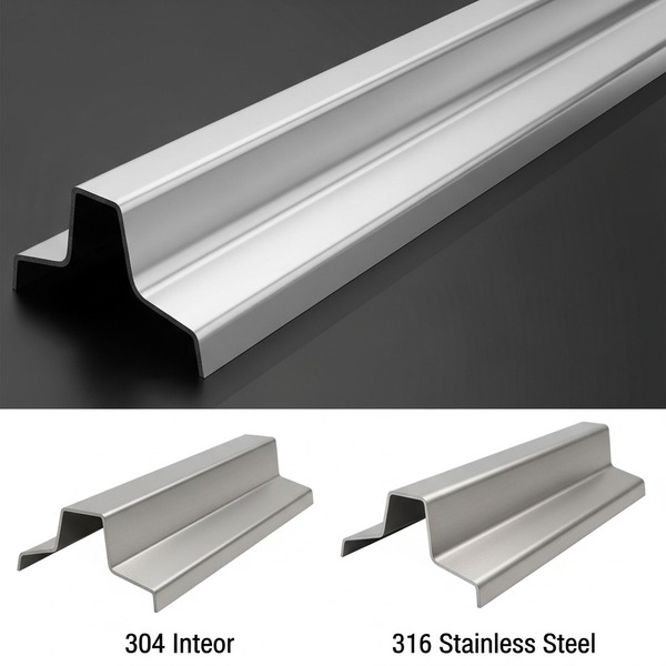 Nên chọn loại inox nào để làm nẹp trang trí 304 vs 316