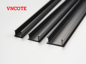 Nẹp Nhựa Ron Âm Tường Màu Đen – Chi Tiết Nhỏ Thẩm Mỹ Cho Công Trình Hiện Đại