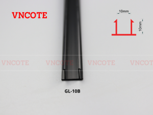 Nẹp nhựa GL-10 đen