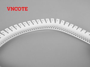 Nẹp nhựa tạo vòm uốn cong cạnh tường dầm cửa