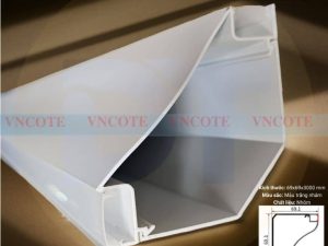 Mặt cắt kỹ thuật phào cổ trần LED nhôm LH2-LED-W-3.0 VNCOTE