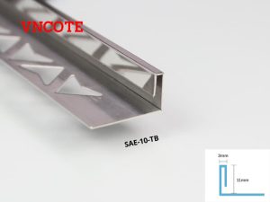 Nẹp nhựa khe co giãn gạch ốp lát SAE-10-TB-2.7