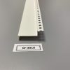 Nẹp nhựa bo góc giật cấp thạch cao W-3010 màu trắng sữa chất liệu nhựa PVC nguyên sinh từ VNCOTE.