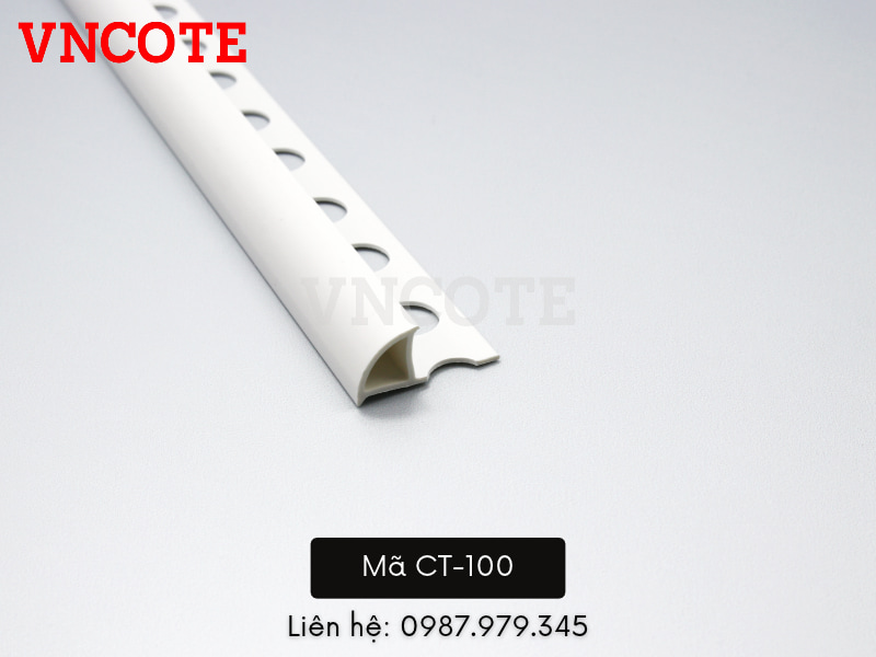 Nẹp Nhựa Bo Góc Ốp Lát CT-100