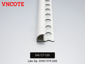 Nẹp nhựa bo góc ốp lát CT-120