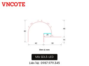 Nẹp Nhựa Bo Góc Ốp Lát CT-100